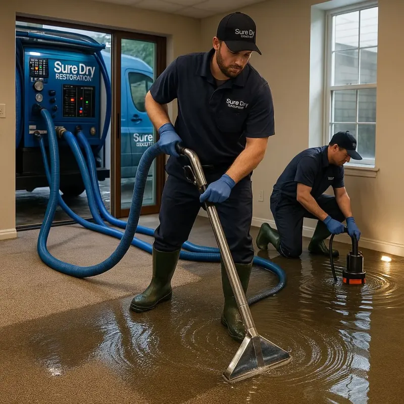 Water Extraction and Removal process in North Falmouth, MA